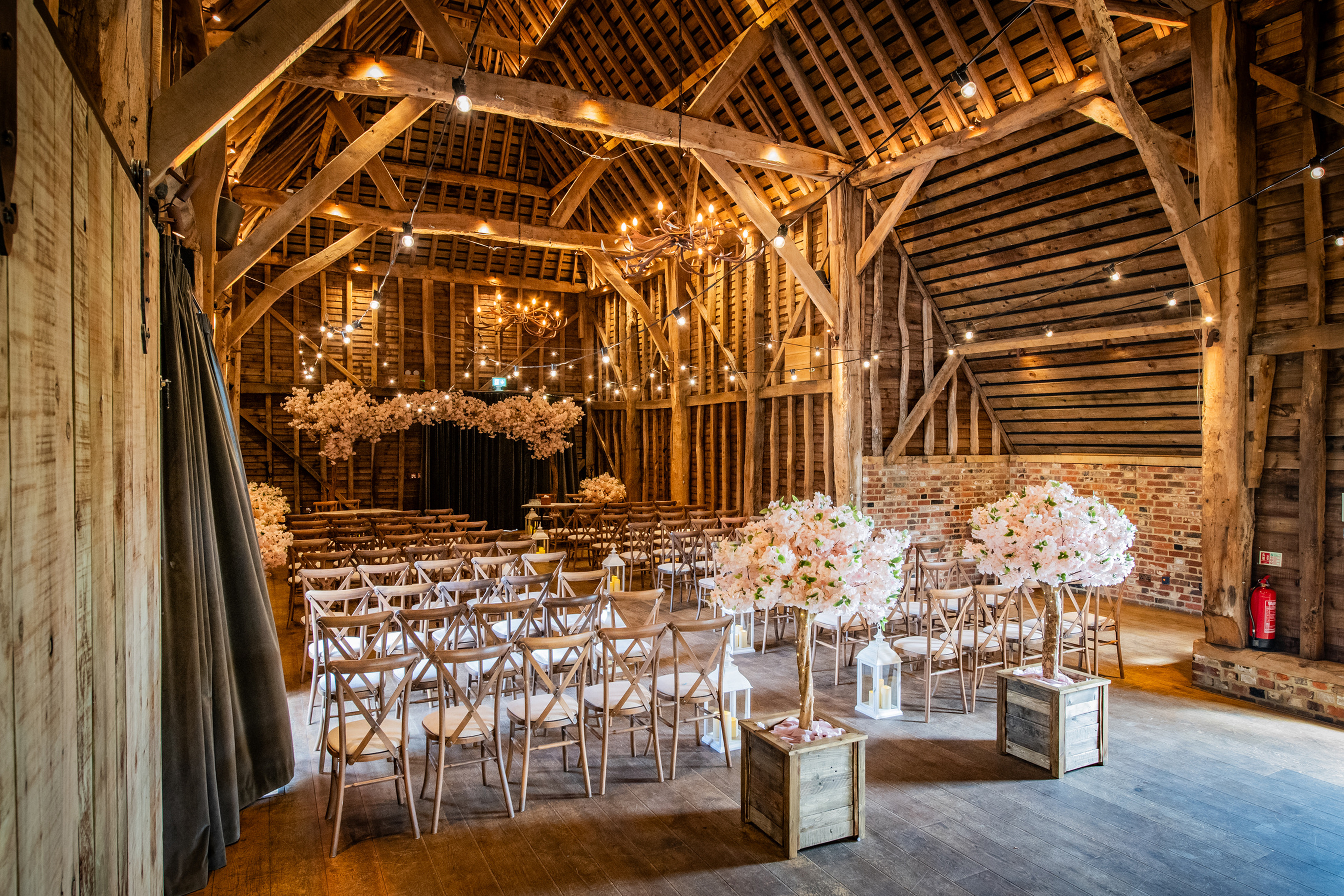 ceremony venue set up