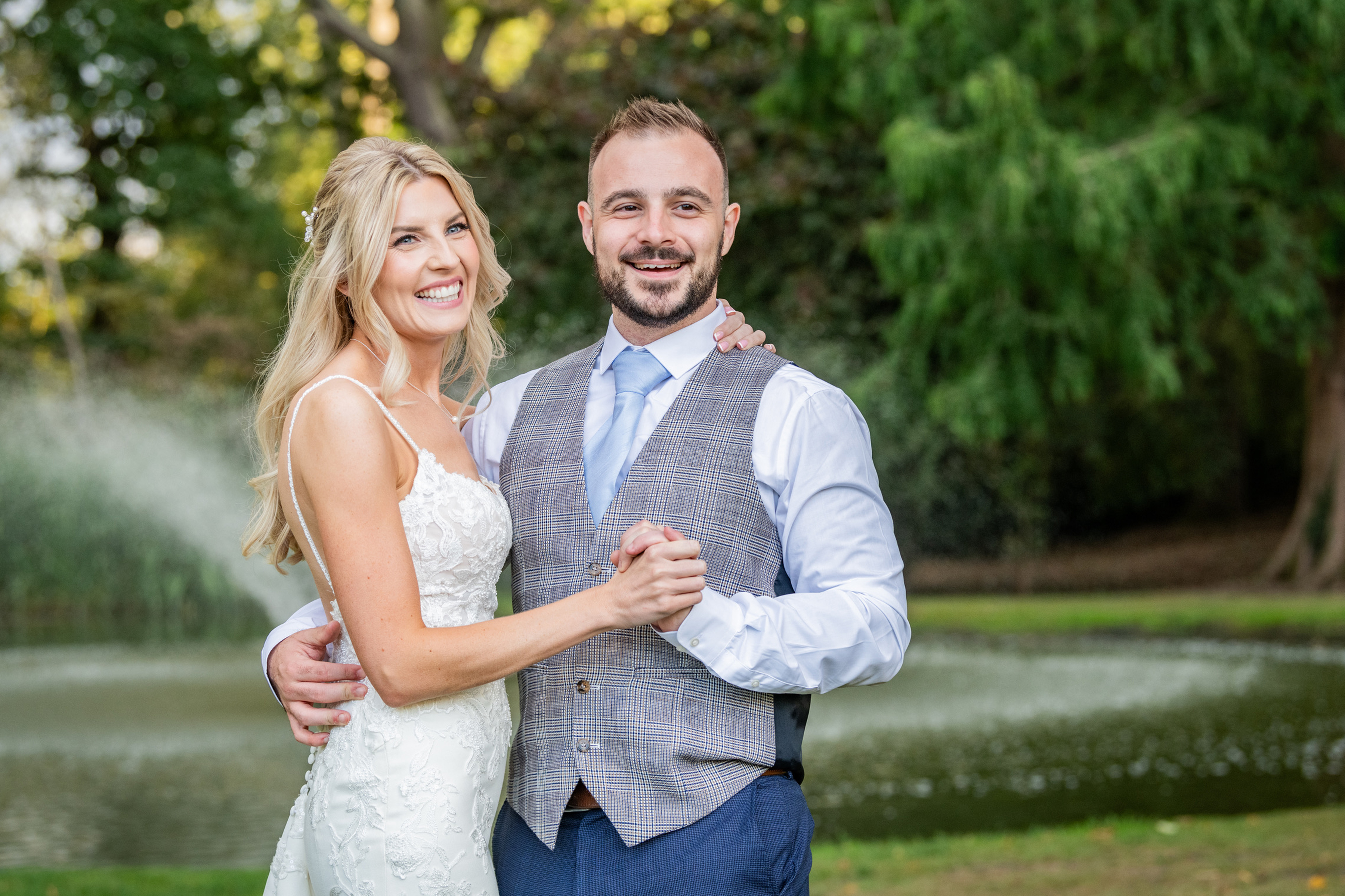 couple practice first dance